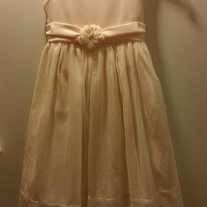 Cinderella Brand Girls Size 7 Pink or Peach Sequin